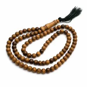 কাঠের তসবীহ (১০০ দানা) | Wooden Tasbih (100 Beads)
